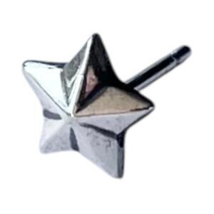 James Avery .925 Silver Single (Replacement) Retired Small Star Stud Earring